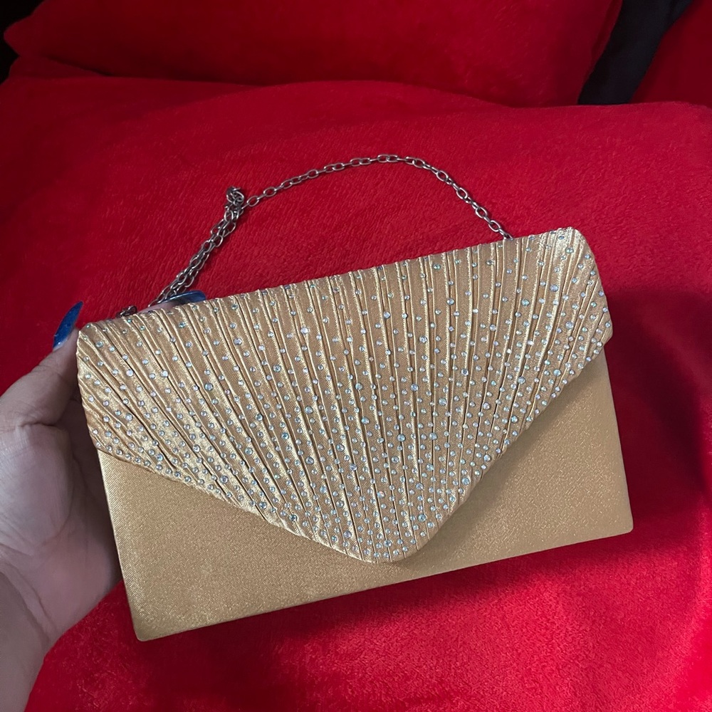 yellow gold crossbody